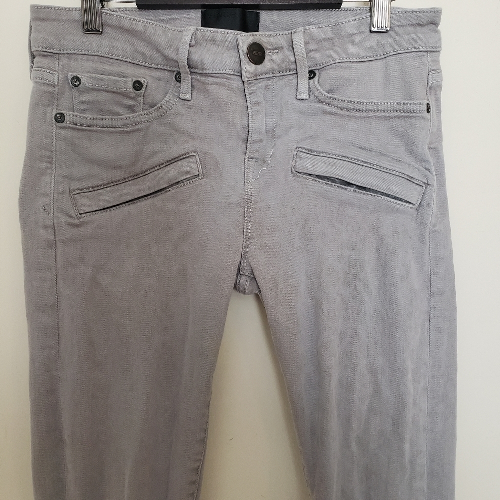 Vince Grey Welt Pocket Skinny Jeans - Picture 3 of 16